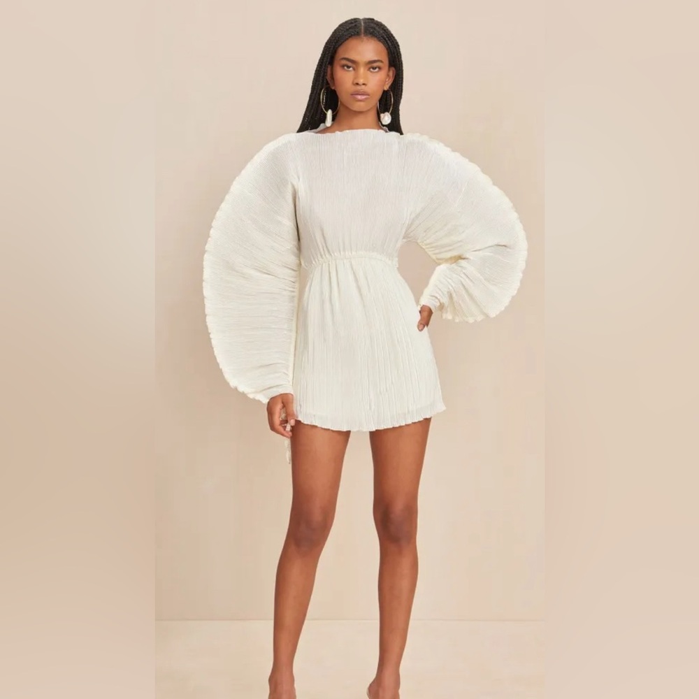 Cult Gaia Zamariah Dress in Natural size M